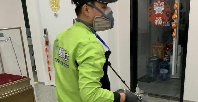 龙文招商银行除甲醛现场